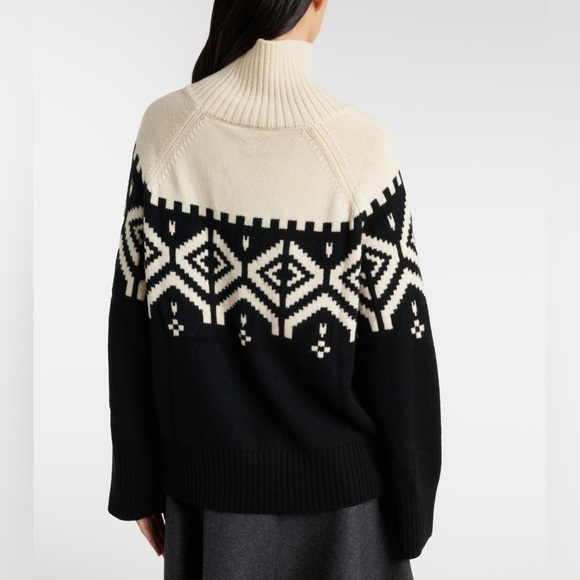 ALTUZARRA Hamilton Fair Isle wool turtleneck sweater $995 NEW without tag - Picture 2 of 15